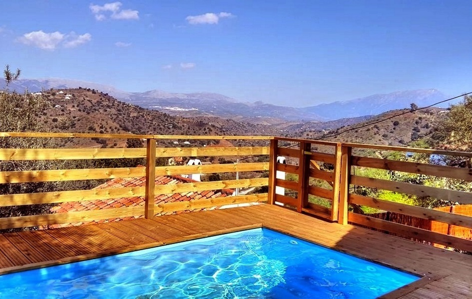 villa Comares avec piscine